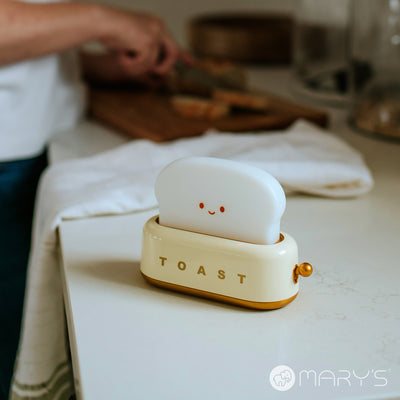 Mary's Toaster Sarı Led Gece Lambası