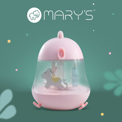 Mary's Music Box Pembe Led Gece Lambası