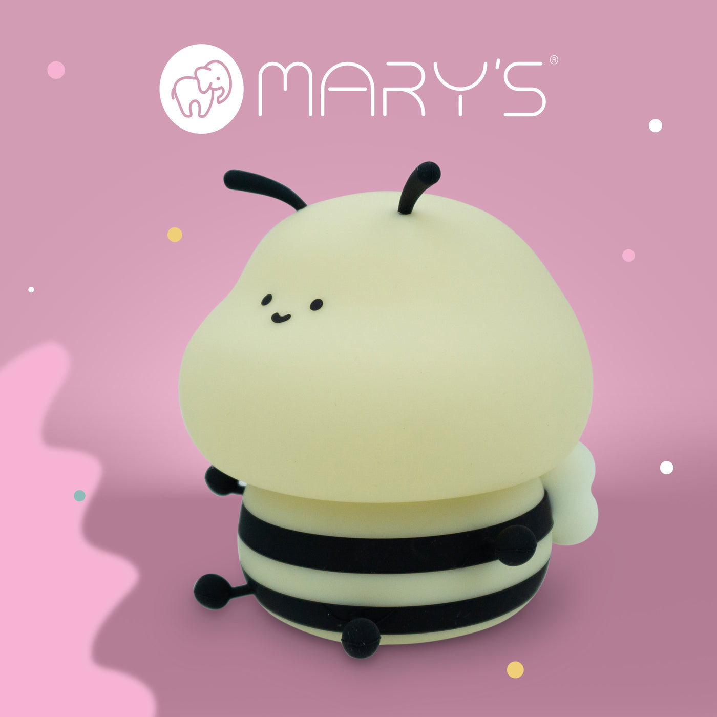 Mary's Pembe Led Gece Lambası