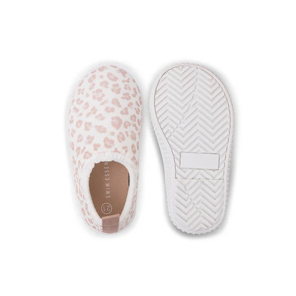 Swim Essentials Leopard Beige Kaydırmaz Çocuk Deniz Ayyakkabısı