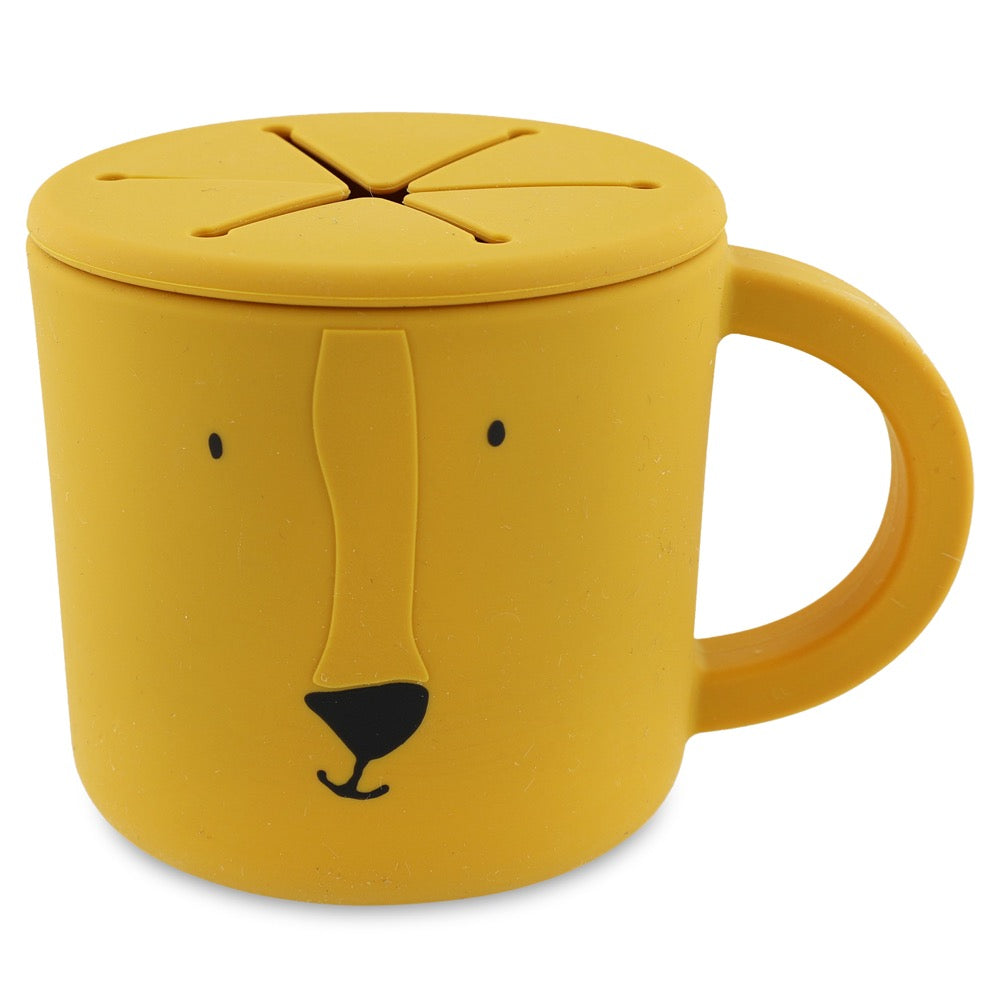 TRIXIE SILICONE SNACK CUP MR.LION - SİLİKON ATIŞTIRMALIK KABI