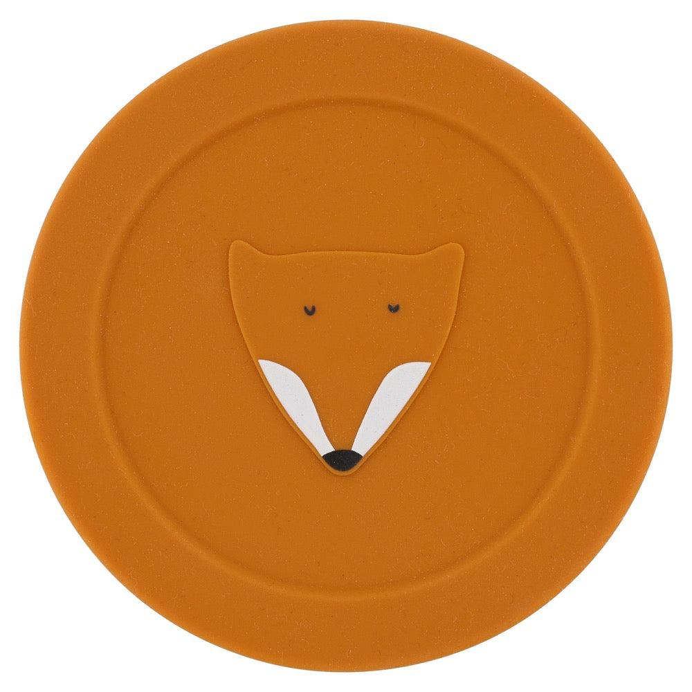 TRIXIE SILICONE SNACK POT WITH LID - SİLİKON KAPAKLI  ATIŞTIRMALIK KABI - MR. FOX