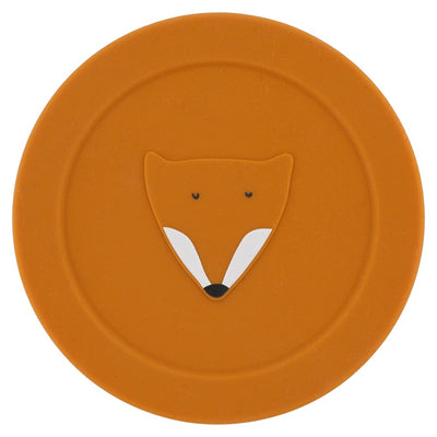 TRIXIE SILICONE SNACK POT WITH LID - SİLİKON KAPAKLI  ATIŞTIRMALIK KABI - MR. FOX