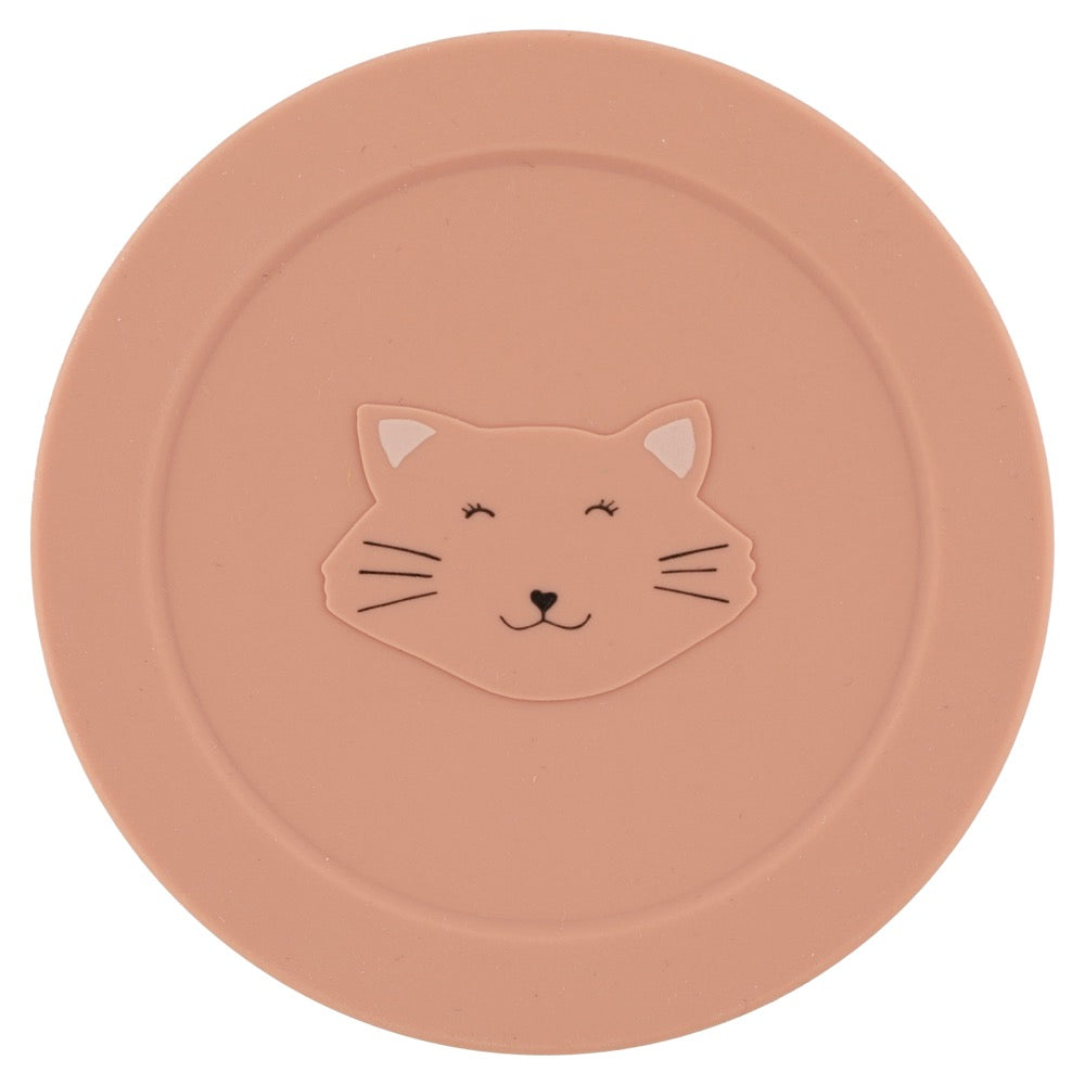 TRIXIE SILICONE SNACK POT WITH LID - SİLİKON KAPAKLI  ATIŞTIRMALIK KABI - MRS. CAT