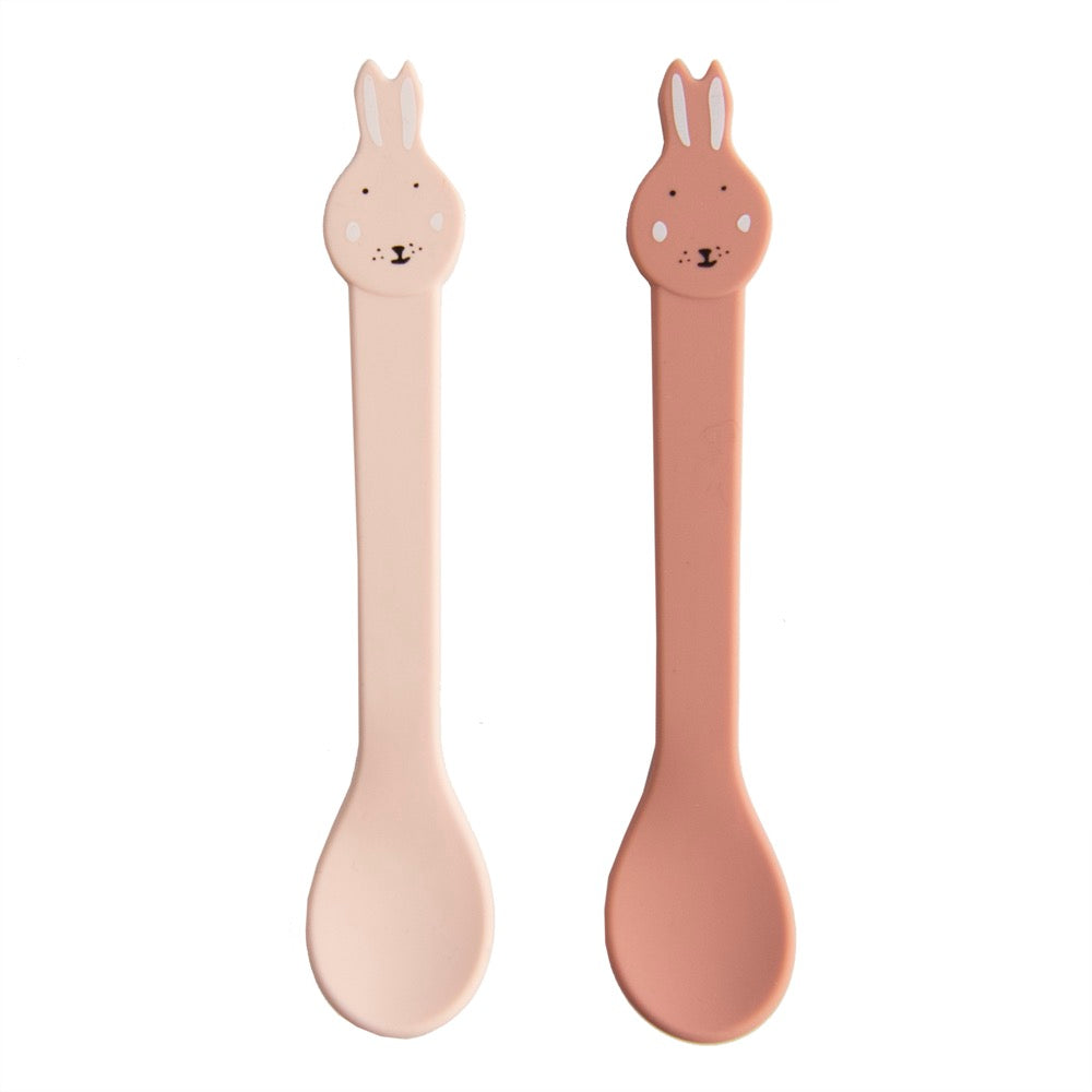 TRIXIE SILICONE SPOON MRS.RABBIT - 2'li SİLİKON KAŞIK