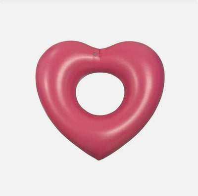 Swim Essentials Red Purple Hearts Yüzme Simidi 55cm