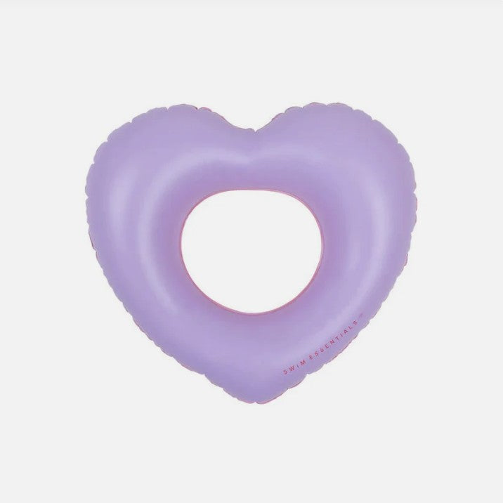 Swim Essentials Red Purple Hearts Yüzme Simidi 90cm