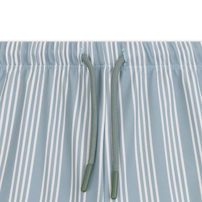 Swim Essentials Resort Stripe Bol Kesim Deniz Şortu 8-10 Yaş
