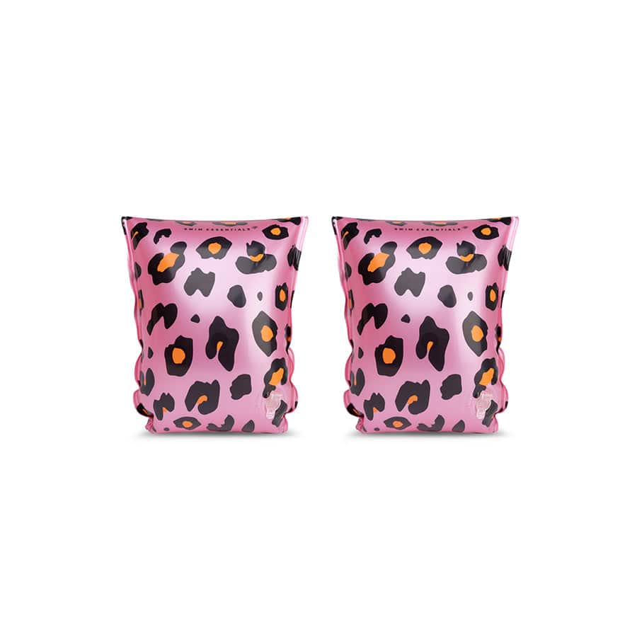 Swim Essentials Rose Gold Leopard Şişme Yüzme Kolluğu 2-6 Yaş