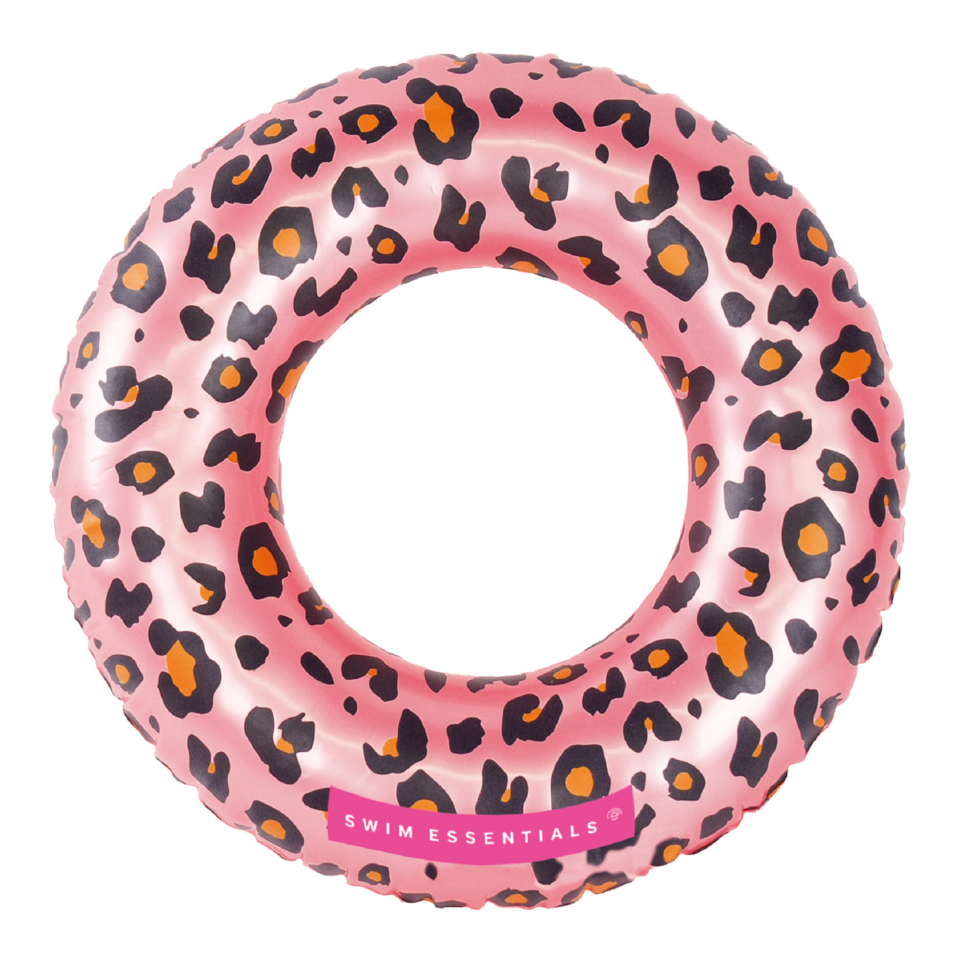 Swim Essentials Rose Gold Leopard Yüzme Simidi 90cm