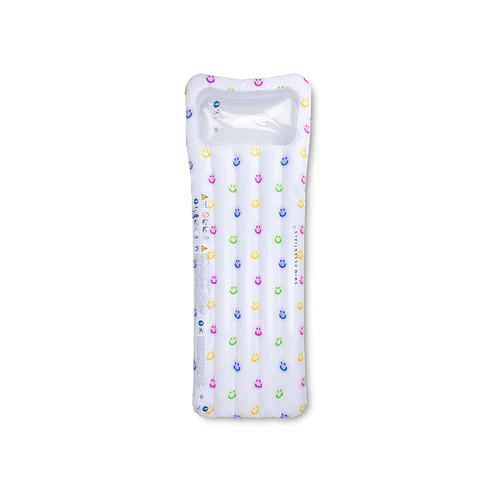 Swim Essentials Smiley Şişme Deniz ve Havuz Yatağı 177cm