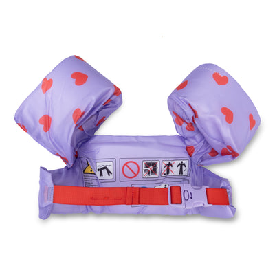 Swim Essentials Flower Hearts Puddle Jumper Kolluklu Yüzme Yeleği 2-6 Yaş