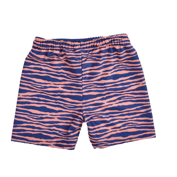 Swim Essentials Vibrant Stripes Dar Kesim Deniz Şortu 4-6 Yaş