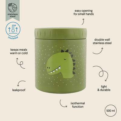 TRIXIE INSULATED LUNCH POT 500ML - TERMAL ÖĞLE YEMEĞİ KABI  - MR. DINO