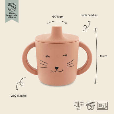 TRIXIE SILICONE SIPPY CUP MRS. CAT - SİLİKON BEBEK SULUĞU