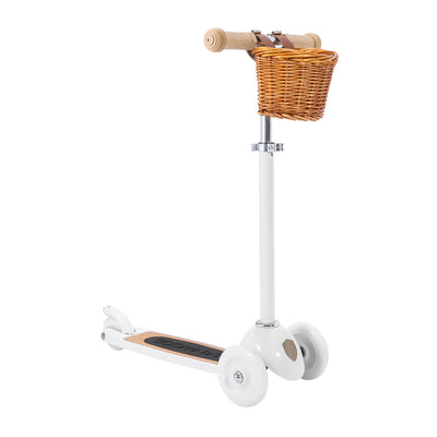 Banwood Vintage Scooter | Beyaz