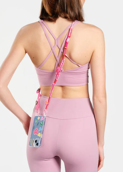 Happy-Nes Pink Parade Telefon Askısı