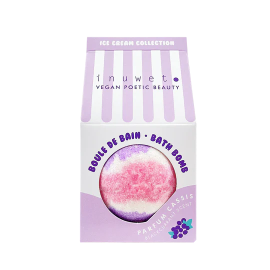 Inuwet Icecream Böğürtlen Banyo Bombası