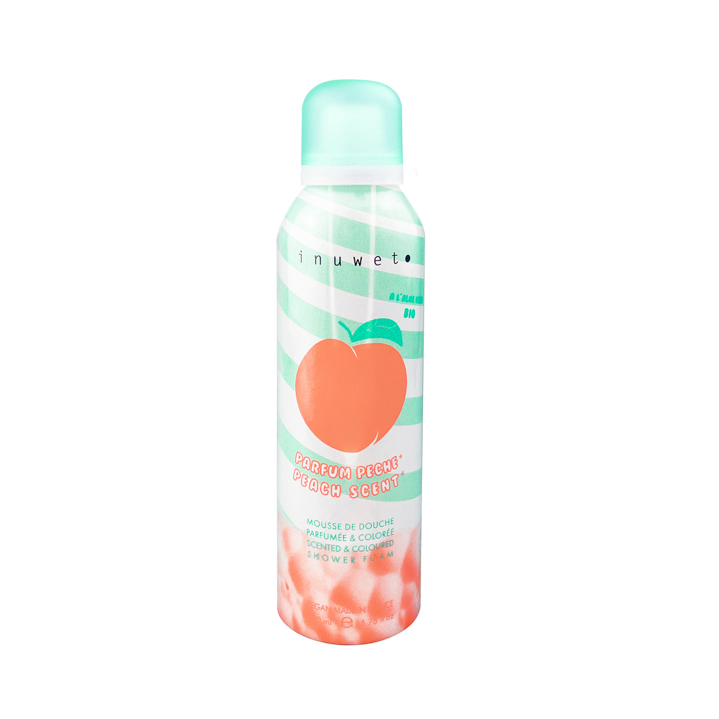 Inuwet Şeftali Kokulu Duş Köpüğü 200ml