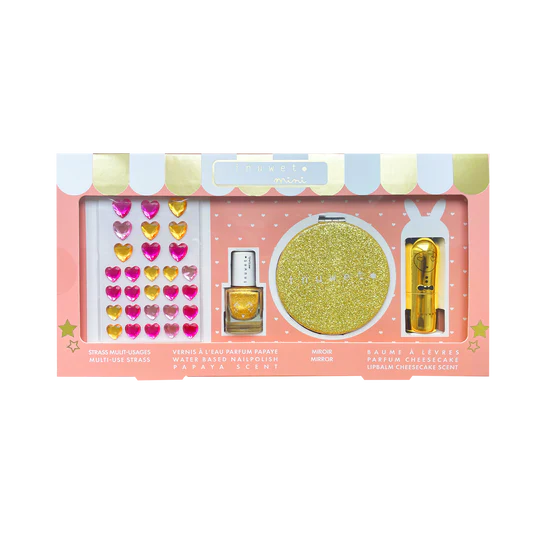 Inuwet Glitter Gold Kozmetik ve Cilt Bakım Hediye Seti