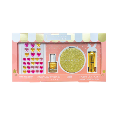 Inuwet Glitter Gold Kozmetik ve Cilt Bakım Hediye Seti