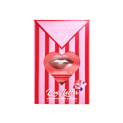 Inuwet Love Letter Dudak ve Göz Maskesi Seti