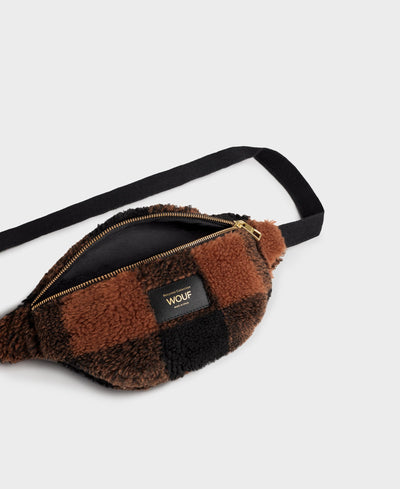 WOUF BROWNIE WAIST BAG - GERİ DÖNÜŞÜMLÜ BEL ÇANTASI