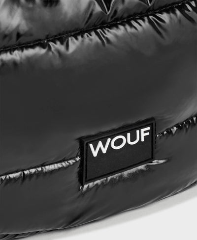 Wouf Black Glossy - Çapraz Askılı Çanta