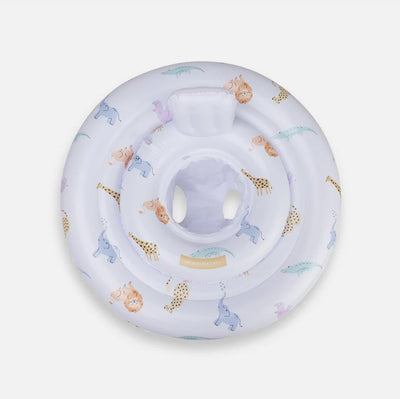Swim Essentials Wild Life Leopard Bebek Sırt Destekli Yüzme Simidi 1-2 Yaş