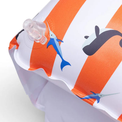 Swim Essentials Red White Whale Şişme Yüzme Kolluğu 2-6 Yaş