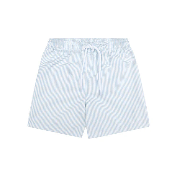 Swim Essentials Blue Stripes Bol Kesim Deniz Şortu 4/6 Yaş