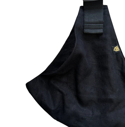 WILDRIDE TODDLER CARRIER LINEN BLACK - SİYAH ÇOCUK TAŞIYICI