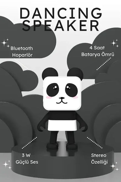 MOB - DANS EDEN HAYVANLAR BLUETOOTH HOPARLOR PANDA