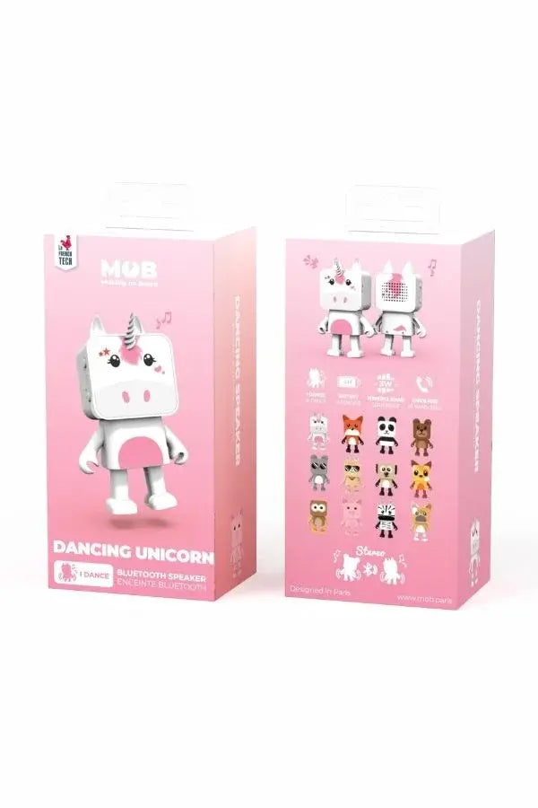 MOB - Dans Eden Hayvanlar Bluetooth Hoparlör Unicorn