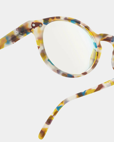 Izipizi Screen #H Blue Tortoise - Mavi Desenli Yetişkin Ekran Koruma Gözlüğü