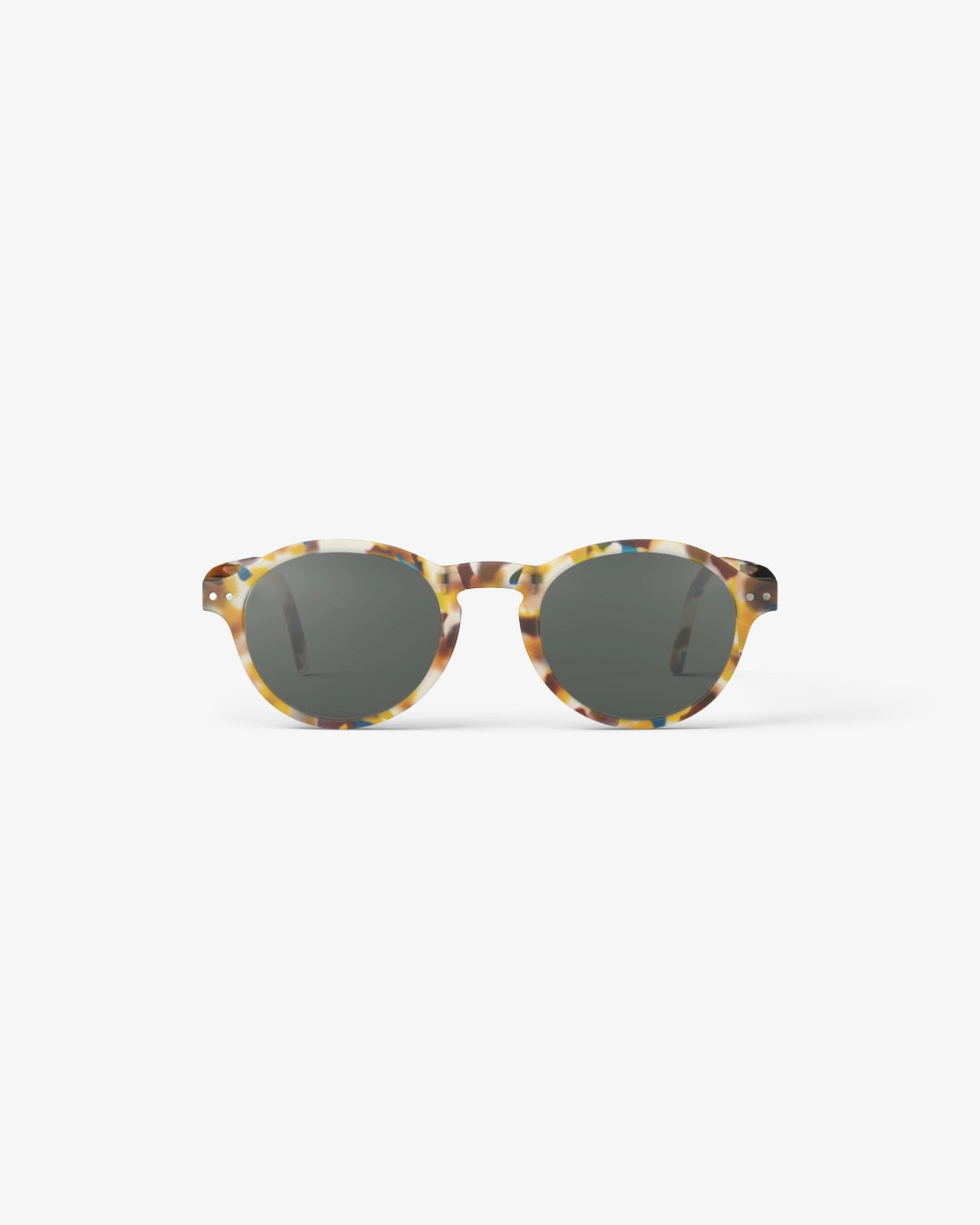 İzipizi Sun #F Blue Tortoise - Desenli Yetişkin Güneş Gözlüğü