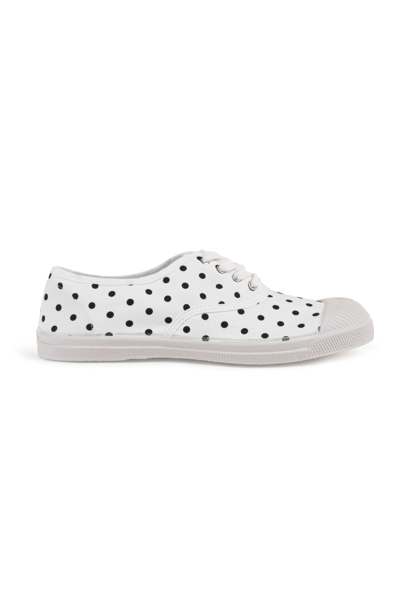 Bensimon X Muse For All Pois - Beyaz Puantiyeli Kadın Ayakkabısı