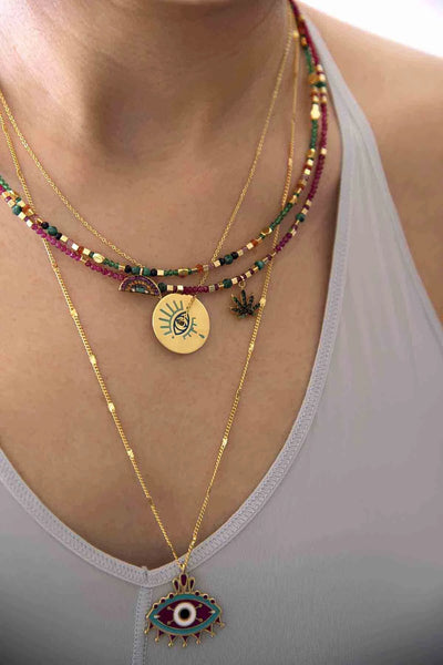 Atelier Petites Pierres - Surprise Doğaltaşlı Kolye