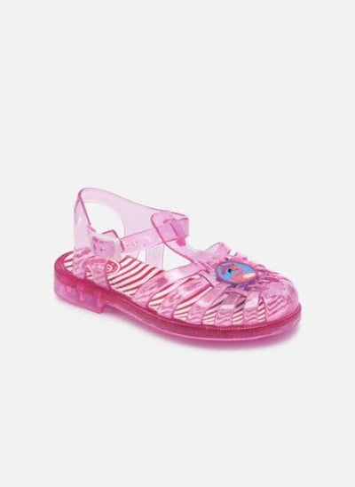 Meduse SunPatch Pailette Sandals - Çocuk Sandalet Şeffaf Pembe