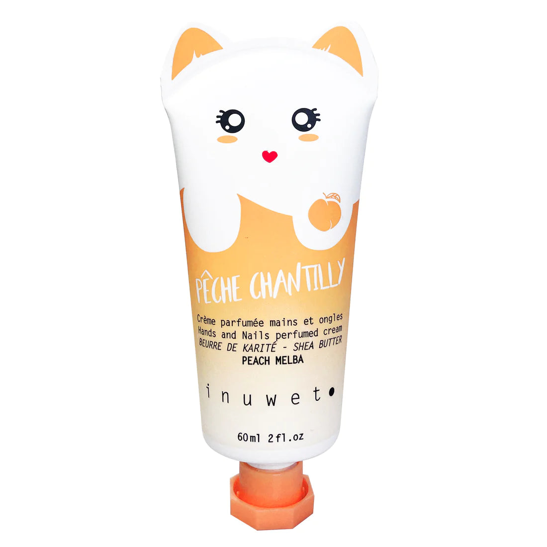 INUWET HANDS CREME PEACH 60 ML - ŞEFTALİ AROMALI NEMLENDİRİCİ EL KREMİ