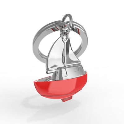 Metalmorphose Yelkenli Tekne Anahtarlık