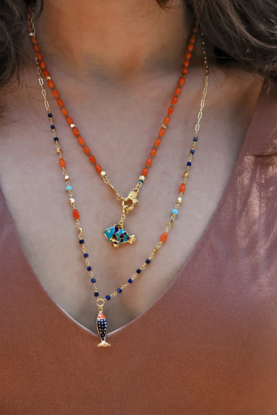Atelier Petites Pierres - Odin Doğaltaş Kolye