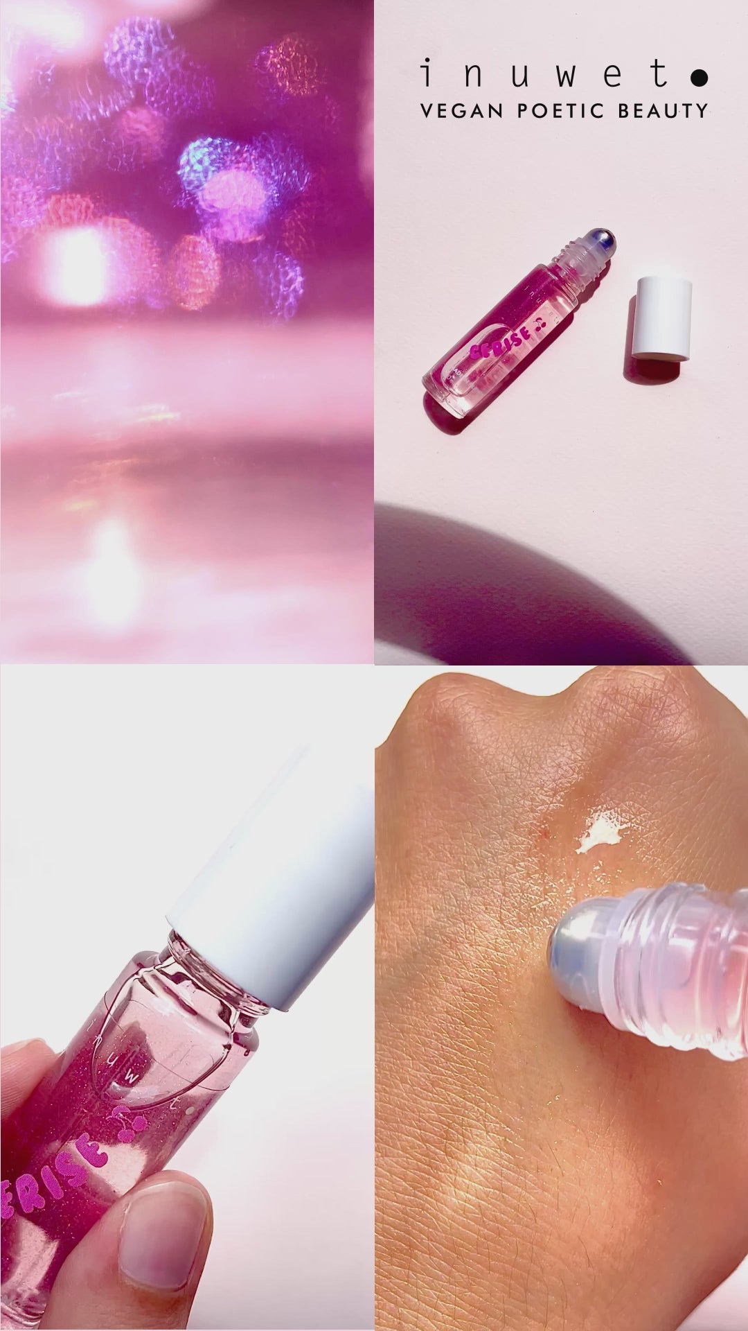 Inuwet - Kiraz Işıltılı Roll-on Parfüm 10 ml