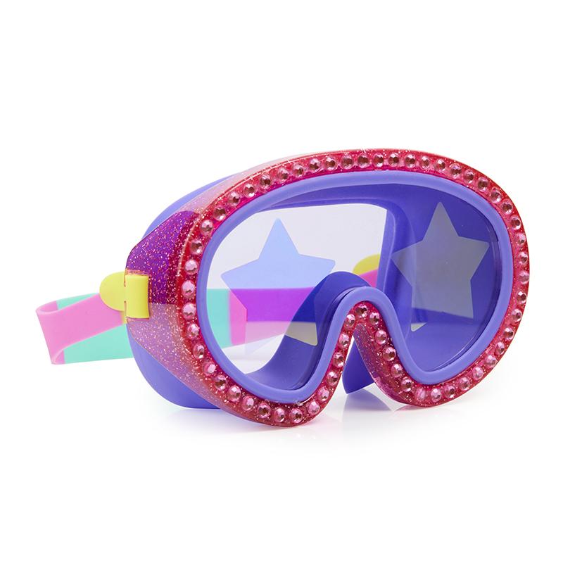 Bling2o Rock Star Glitter Mask Strawberry - Renkli Çocuk Deniz Gözlüğü