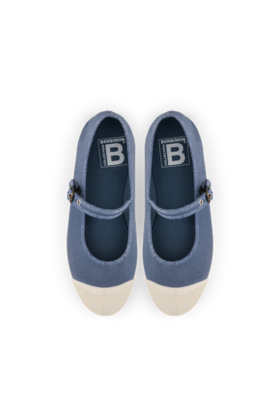 Bensimon Coton Babies Blue Grise - Mavi Kadın Ayakkabısı