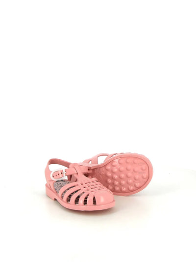 Meduse Sunleo Guimauve - Leopar Detaylı Pembe Çocuk Sandalet