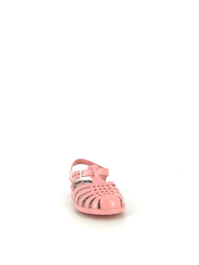 Meduse Sunleo Guimauve - Leopar Detaylı Pembe Çocuk Sandalet