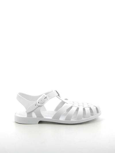 Meduse Sunmif Mat Blanc - Mat Beyaz Kadın Sandalet