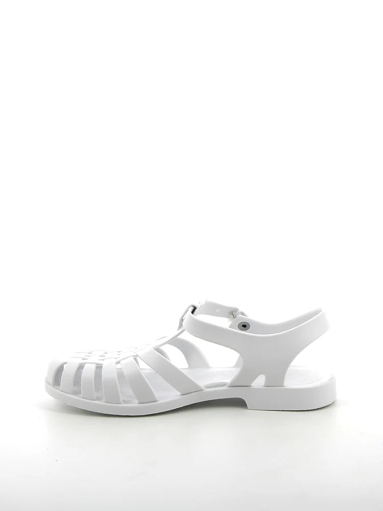Meduse Sunmif Mat Blanc - Mat Beyaz Kadın Sandalet