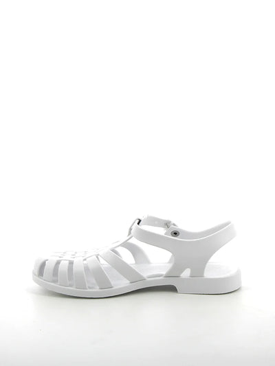 Meduse Sunmif Mat Blanc - Mat Beyaz Kadın Sandalet